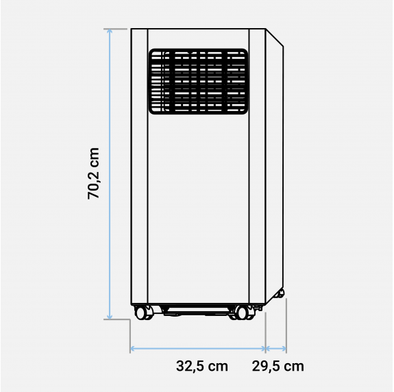 Universal Blue Volga Plus 4023 Aire Acondicionado 18